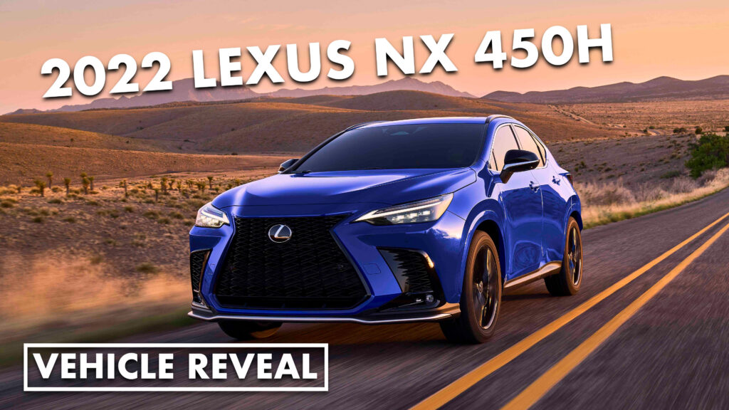 2022 Lexus NX 450h Revealed