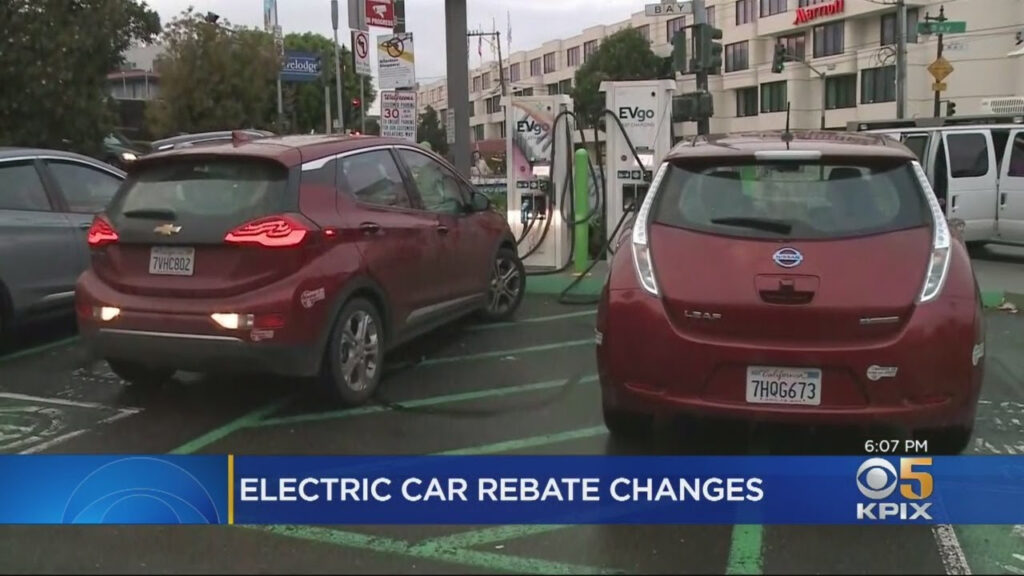 California Cuts Electric Car Rebates Drops Luxury Models YouTube