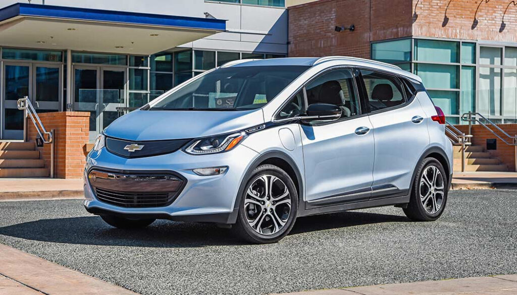 Chevy Bolt EV All Electric Model Named Car Of The Year