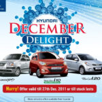 December 2011 Discounts On Hyundai Cars In India Details