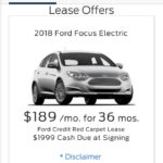 Ford Focus Electric Lease Is This Good Deal Ask The Hackrs