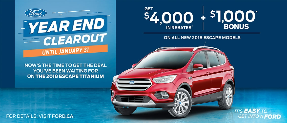 Ford January Incentives New Car