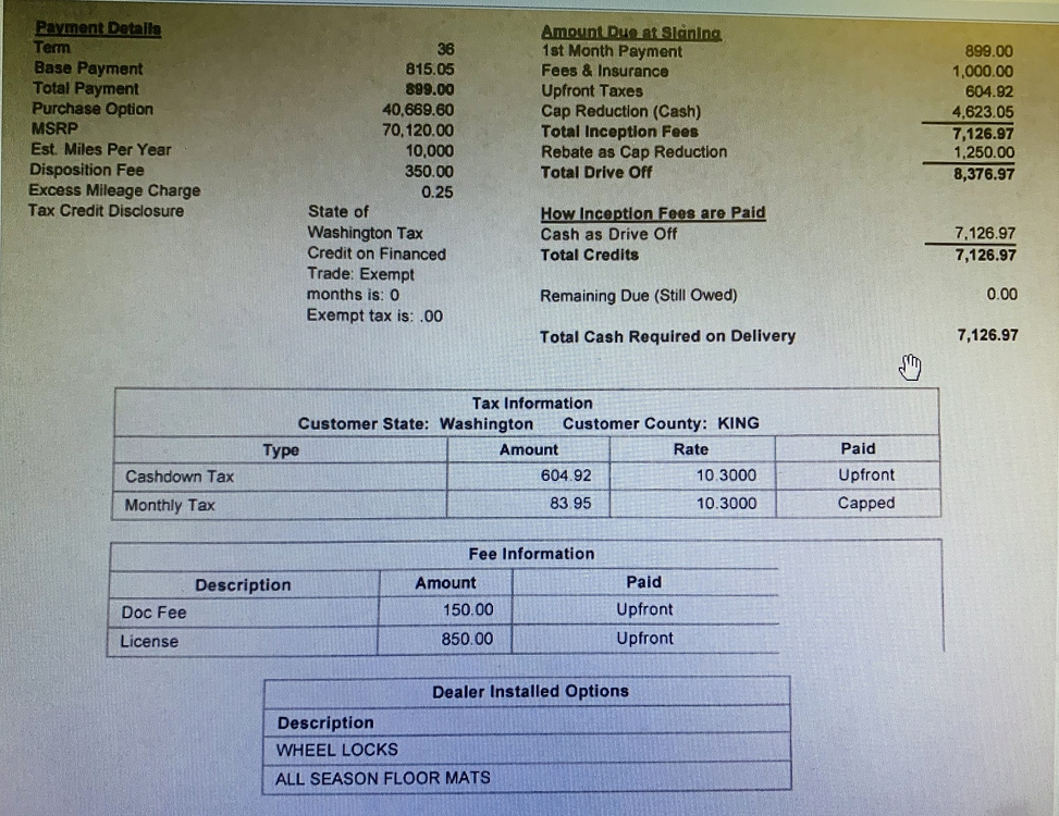 Need Help With 2019 BMW X4 M40i Lease Ask The Hackrs Leasehackr Forum