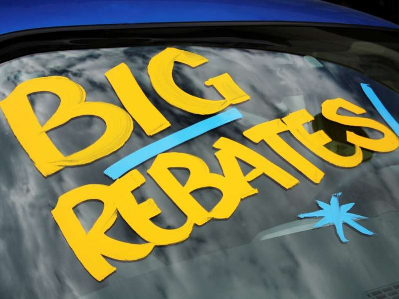 New Car Rebates And Incentives September 5 2013 Autobytel