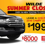 New Toyota Specials In West Allis Wilde Toyota New Toyota Offers