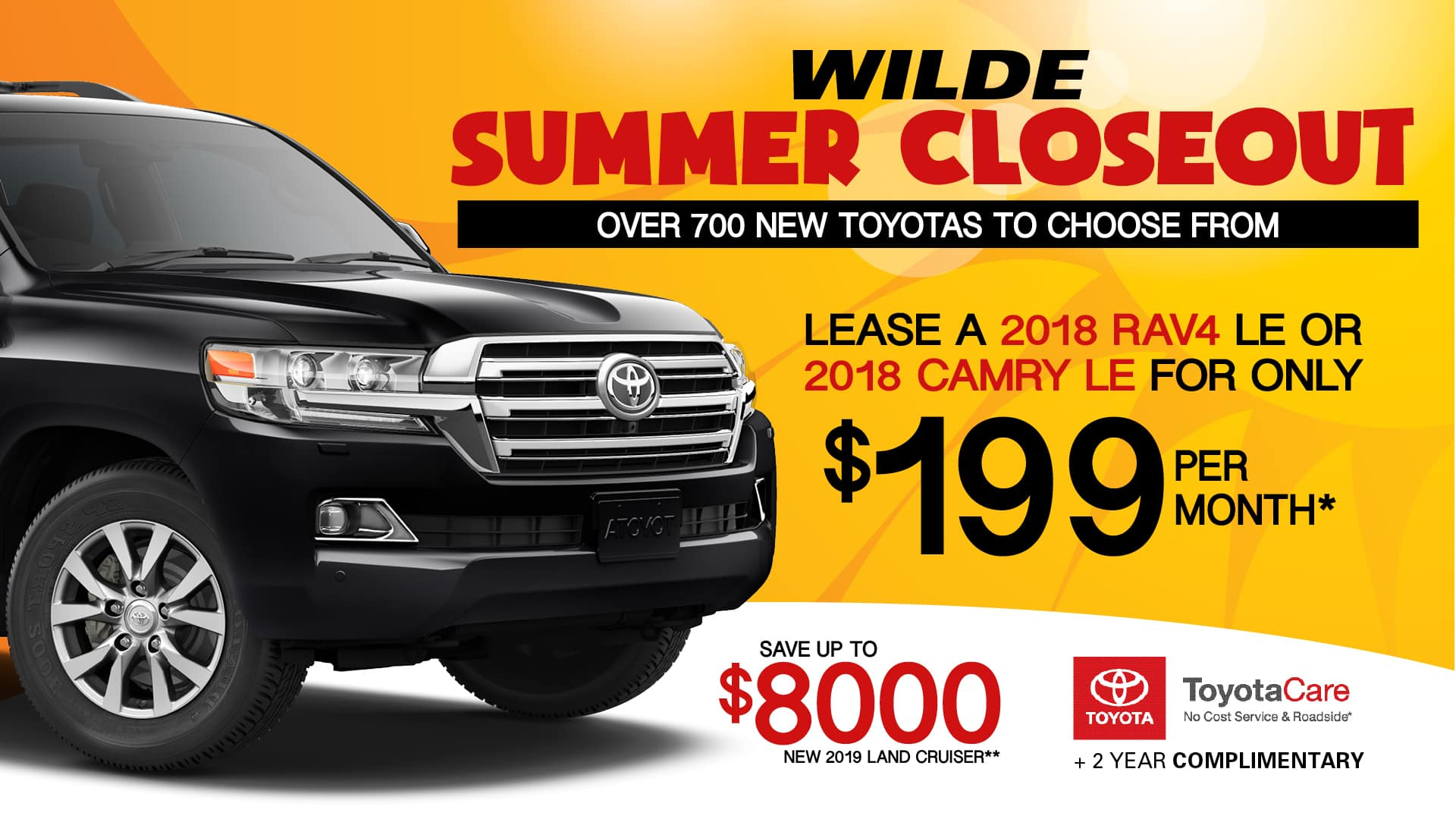 New Toyota Specials In West Allis Wilde Toyota New Toyota Offers