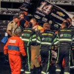 Tony Stewart Breaks Leg In Iowa Sprint Car Wreck Max Papis To Fill In