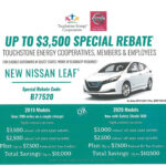 Up To 3 500 Special Rebate On The New Nissan Leaf Withlacoochee
