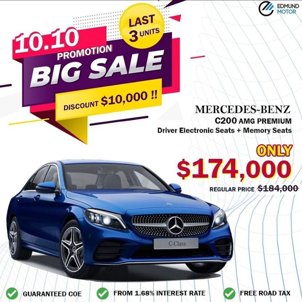 10 10 Promotion BIG DISCOUNT Rebate 10 000 On This Mercedes Benz C200 