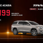 2019 GMC Acadia Lease Deals Price Rebates Incentives Black Friday