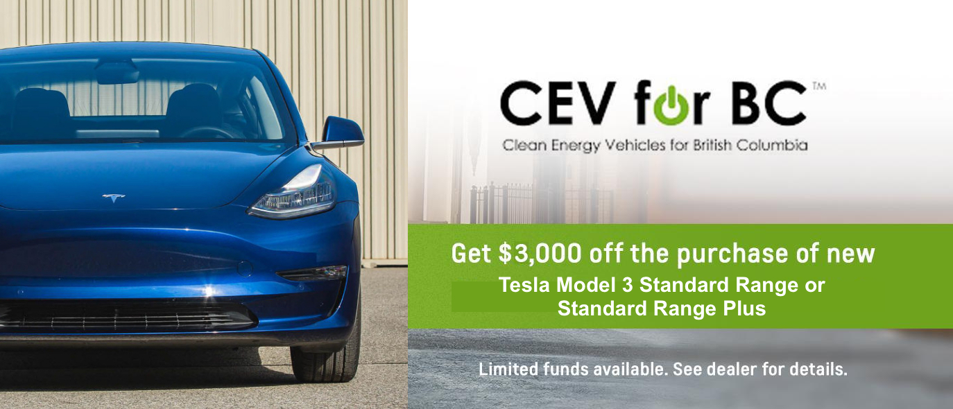 British Columbia EV Rebate Fund Nearly Out Of Money Drive Tesla Canada
