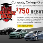 Capitol Toyota College Rebate Finance Program Salem Toyota Vehicle