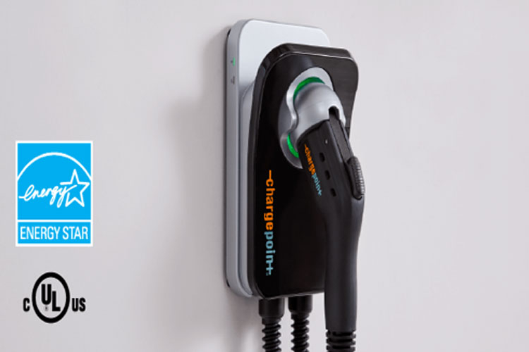 ChargePoint Home Electric Vehicle Charging Station After CFEMC Instant