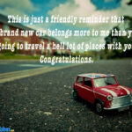 Congratulations Wishes For Buying A New Car Happy wishes New