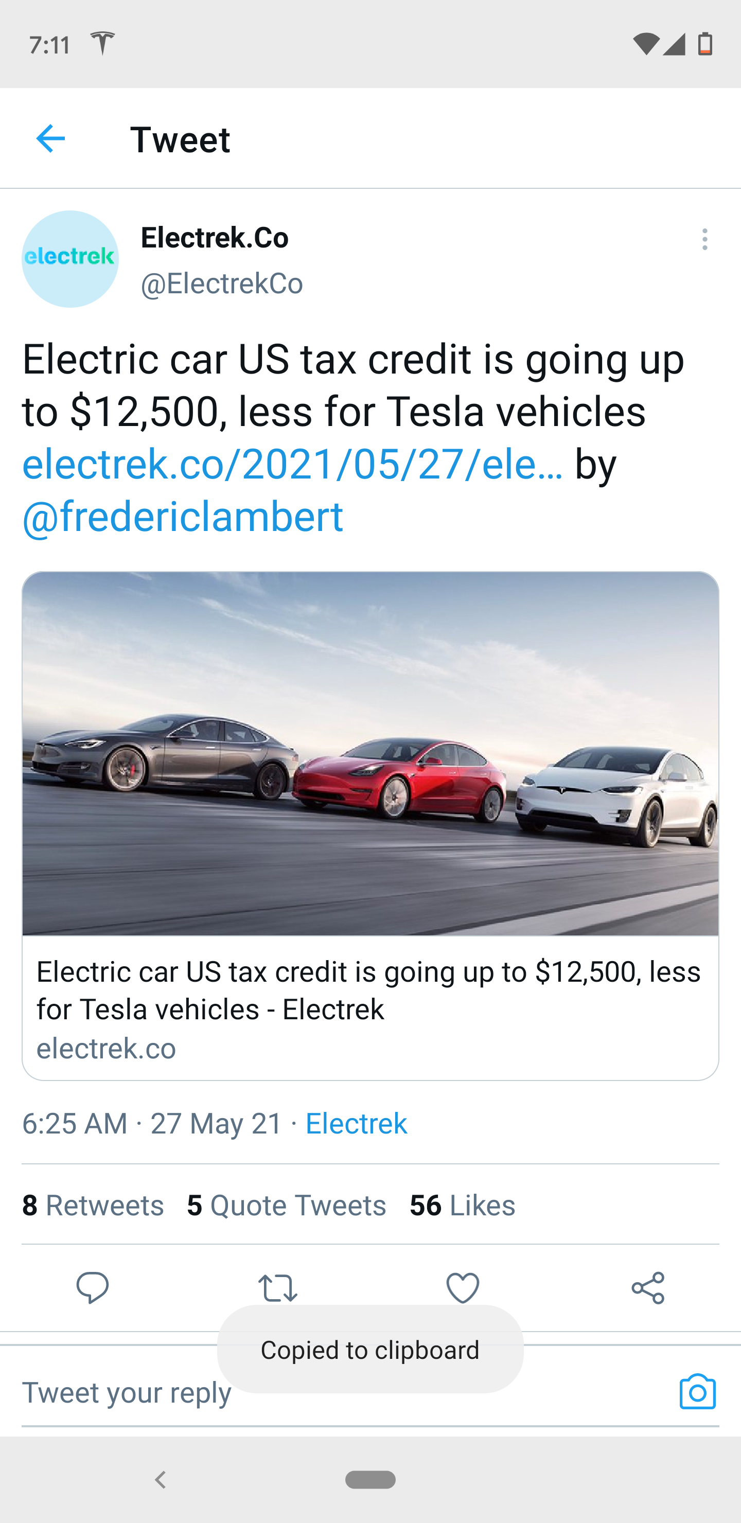 Electric Car US Tax Credit Is Going Up To 12 500 For Union Built Cars 