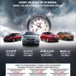 Honda december rush avail the most awaited year end deals ad times of