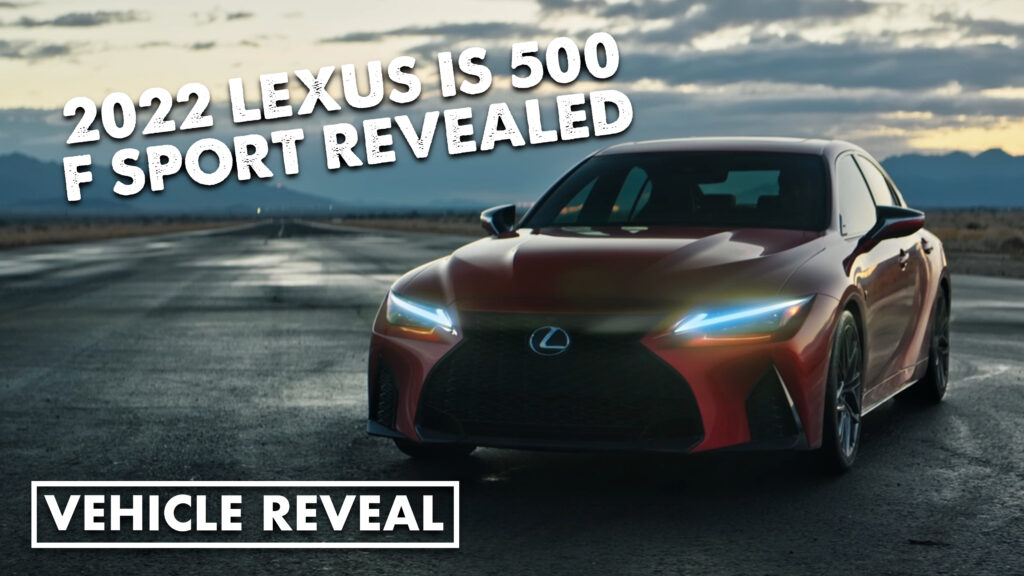 Lexus Reveals The 2022 IS 500 F Sport Autoblog