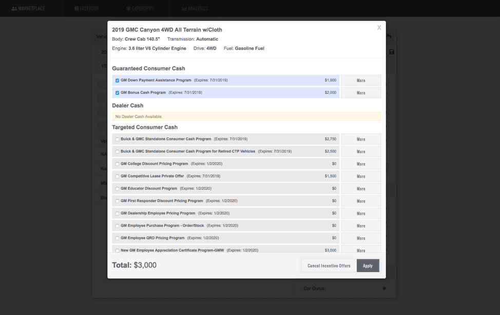 Managing New Car Incentives With DealersLink DealersLink