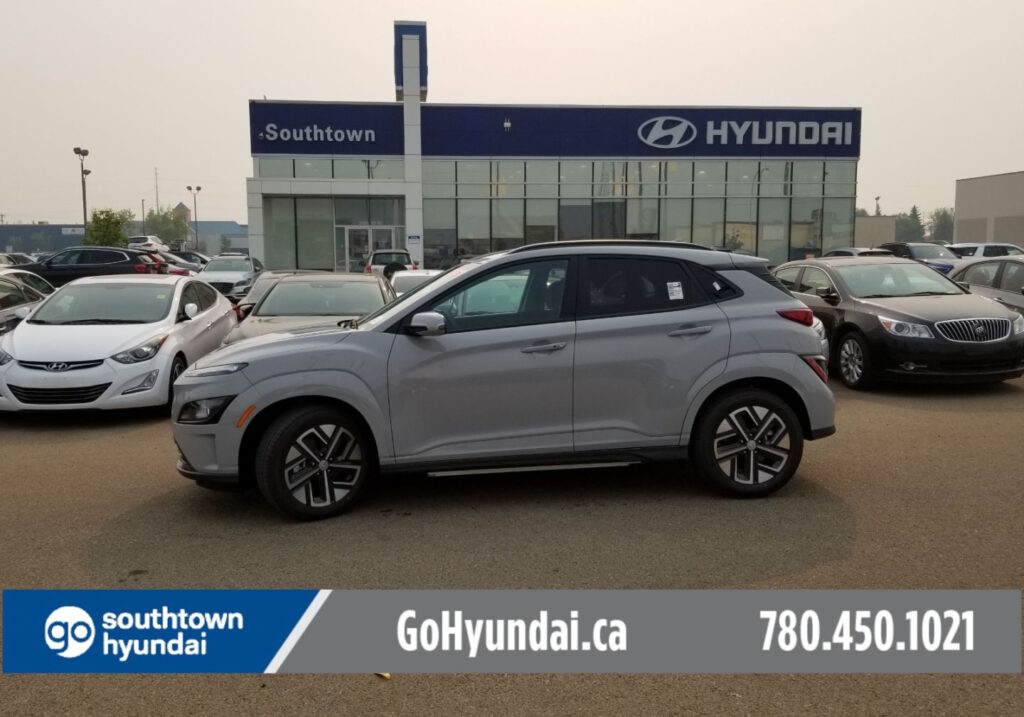 New 2022 Hyundai Kona Electric Preferred 22KN7304 Edmonton Alberta 