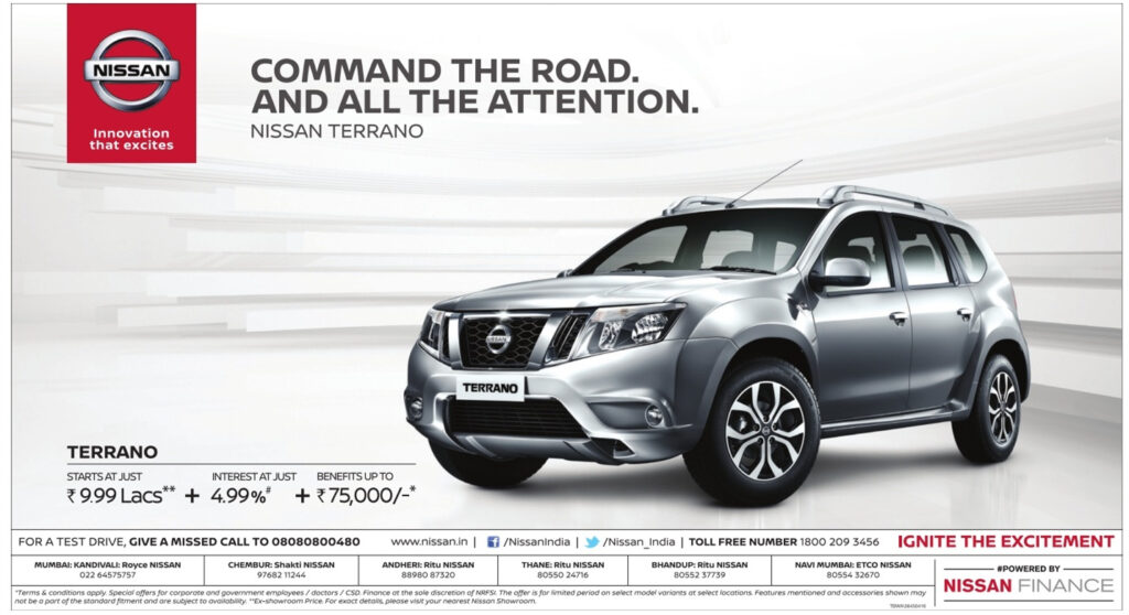 Nissan Terrano Car Advertisement Advert Gallery