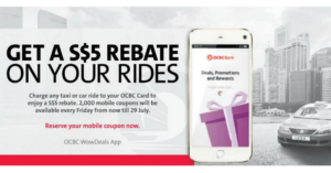 OCBC 5 Rebates On Your Taxi Car Rides 8 14 Jul 16 MoneyDigest sg