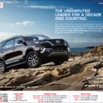Toyota fortuner car the undisputed leader ad times of india mumba