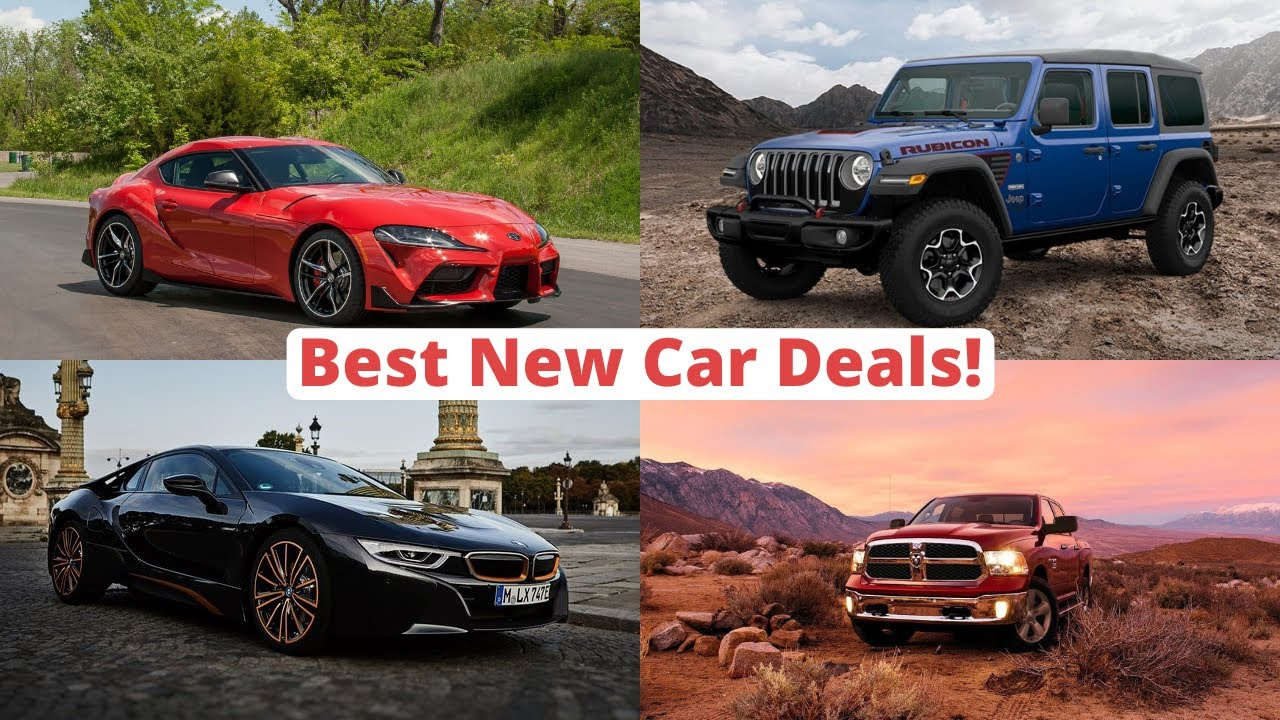 New Cars With The Best Rebates Right Now