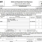 Child Care Tax Credits On IRS Form 2441