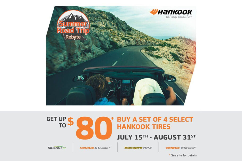 Hankook Tire Announces Summer Rebate Programs For Hankook Laufenn 