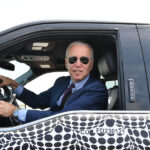 Joe Biden Touts Clean Energy After Test Driving Electric Ford 150