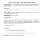 LADWP Electric Vehicle Home Charger Rebate Program