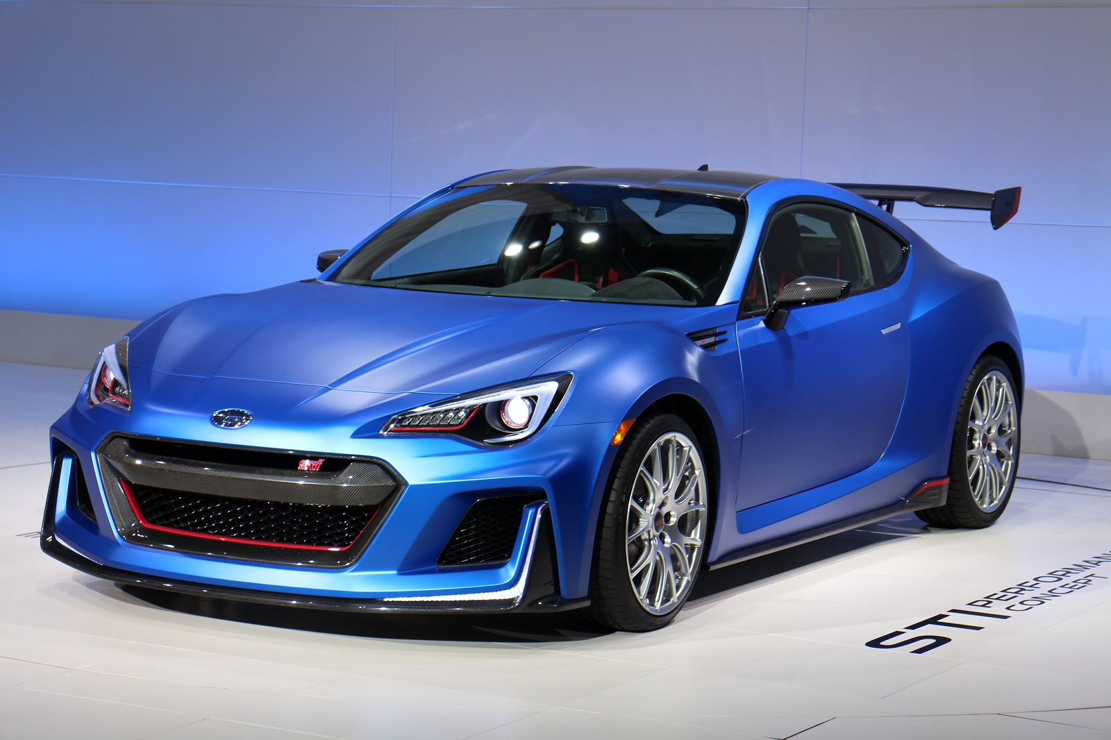 Subaru Unveils Radical STI Performance Concept In New York Live Photos